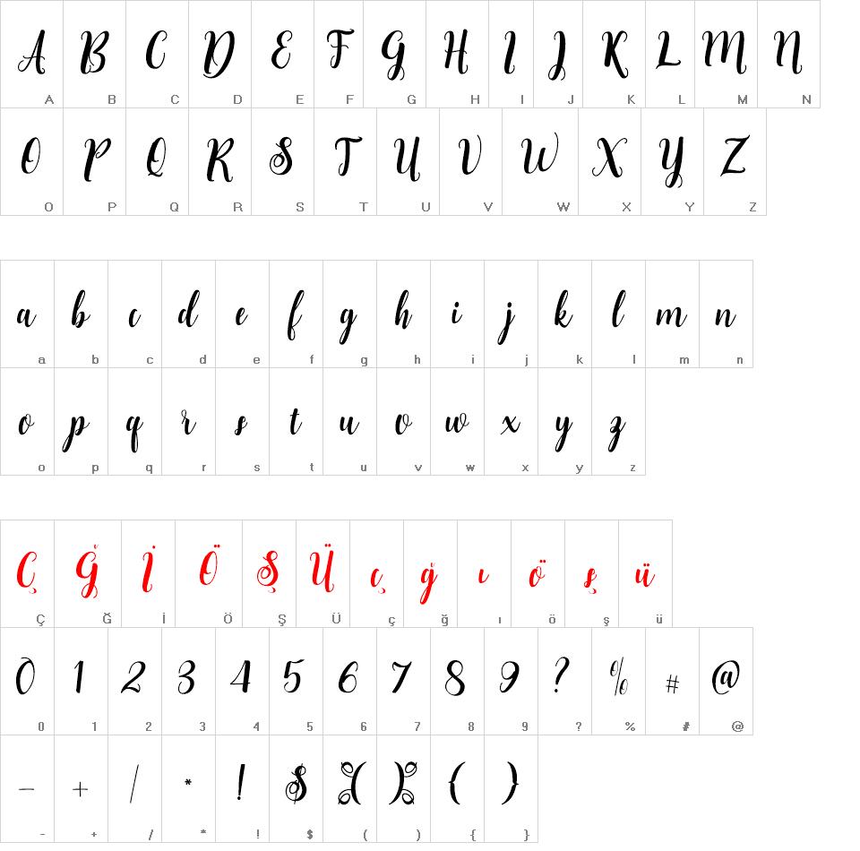 Sweet Belinnda font